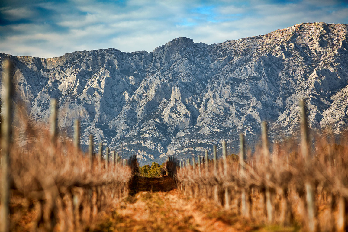 Magnifique lumière de Sainte Victoire 