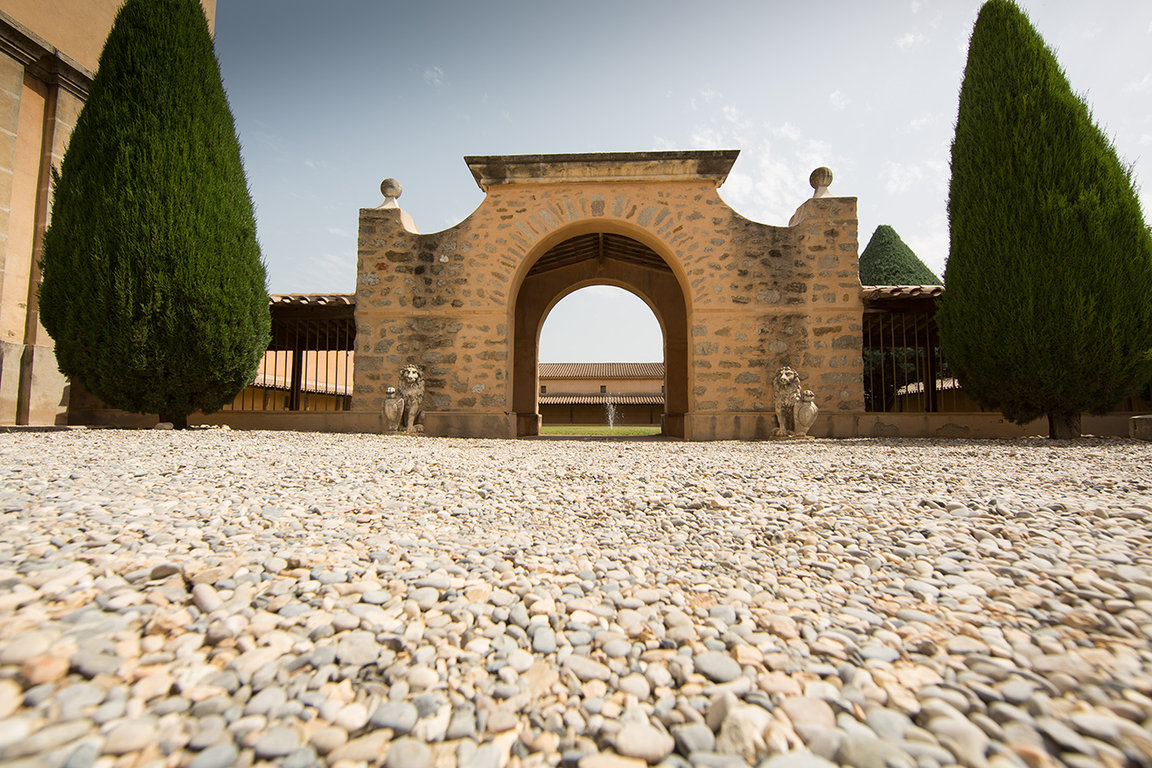 Cour d'entrée des chais